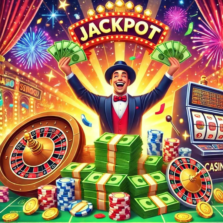 Mode Free Spins dengan pengganda hadiah di Caishen Wins